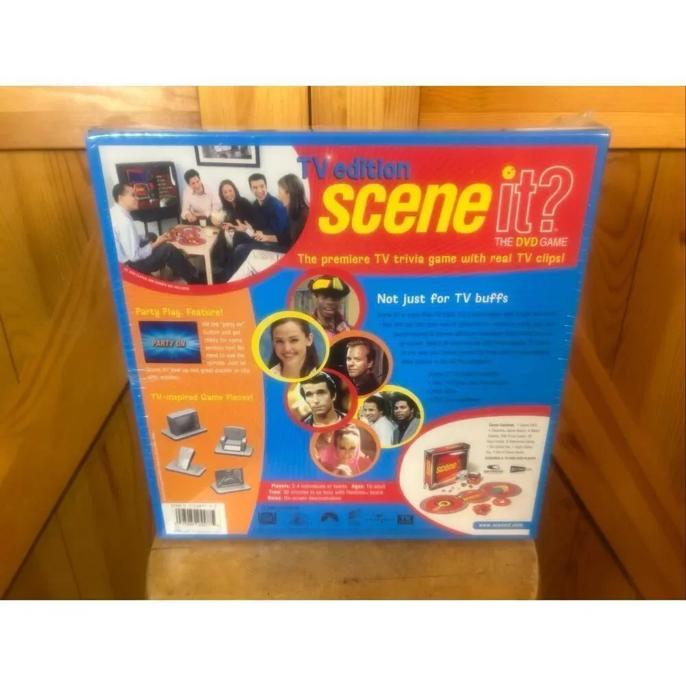 Scene it The DVD Game TV Edition Sealed (5988)